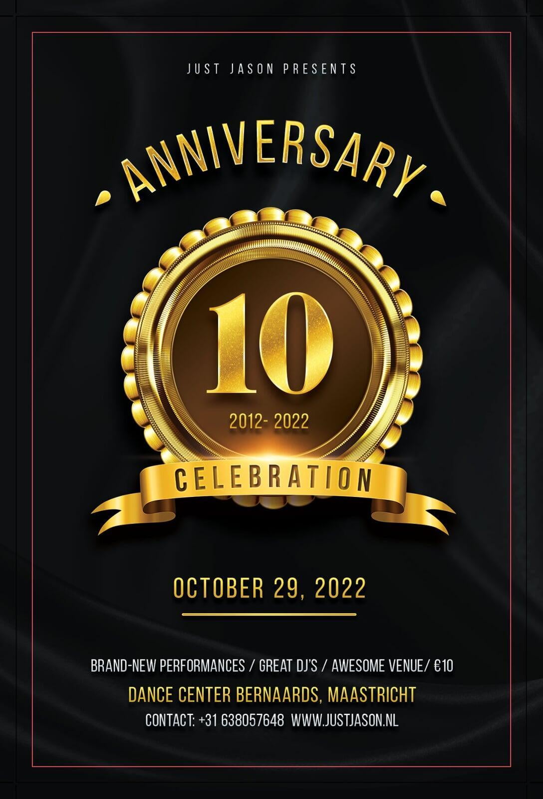 Double anniversary party