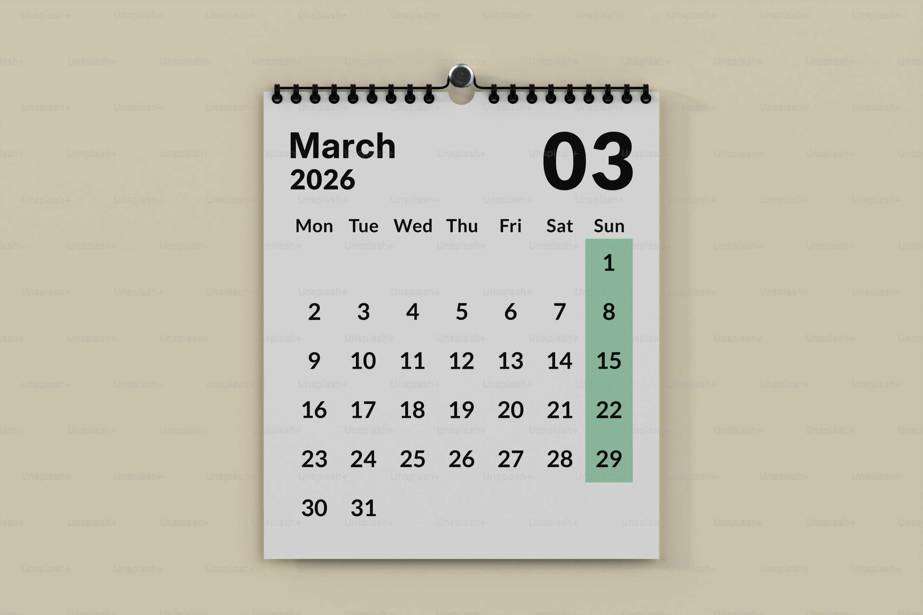 March 2026 schedule online!